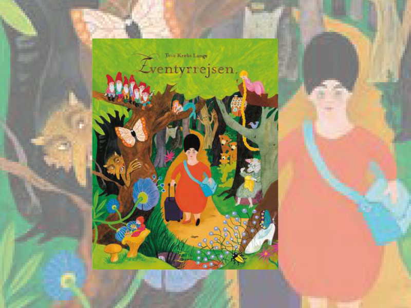 Bogforside: "Eventyrrejsen" af Tove Krebs Lange